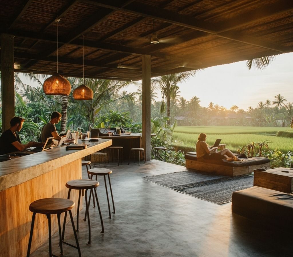 les espaces de coworking à bali