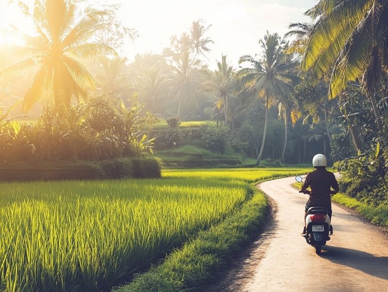 s'installer à bali