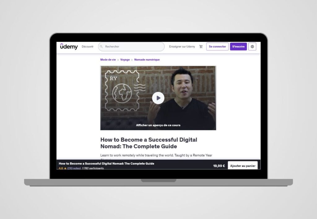 udemy formation digital nomad how to become a successful digital nomad