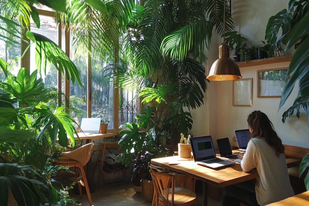 café pour travailler koh phangan thailande