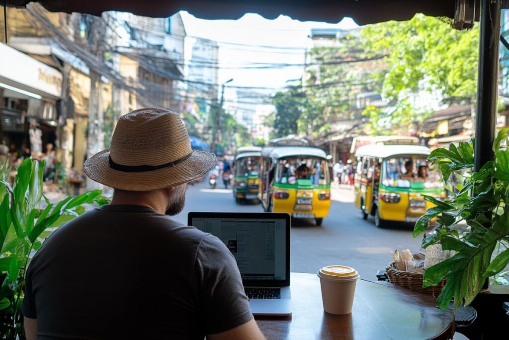 cafés pour travailler bangkok