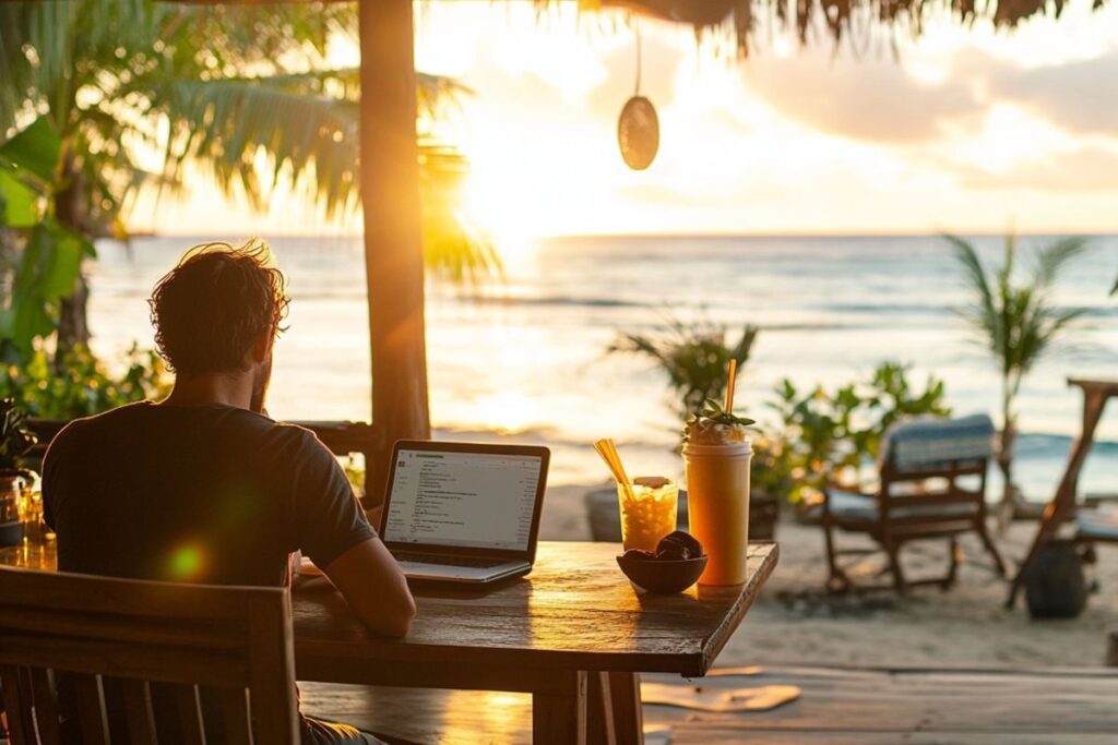 dans quel café travailler à koh phangan