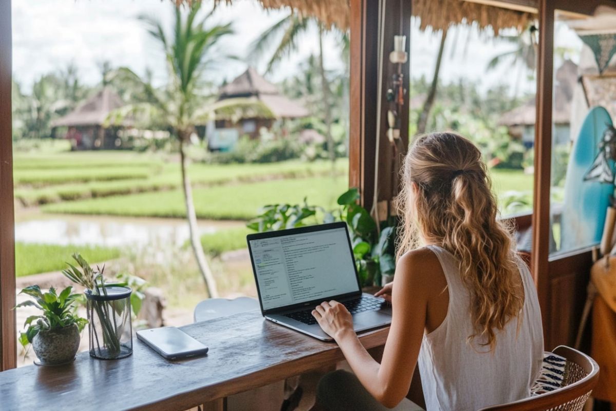 top 7 pays d'asie digital nomad indonésie
