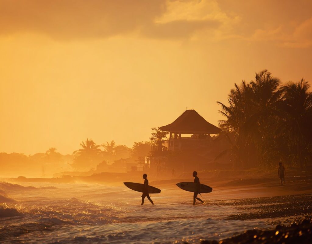 itinéraire bali canggu