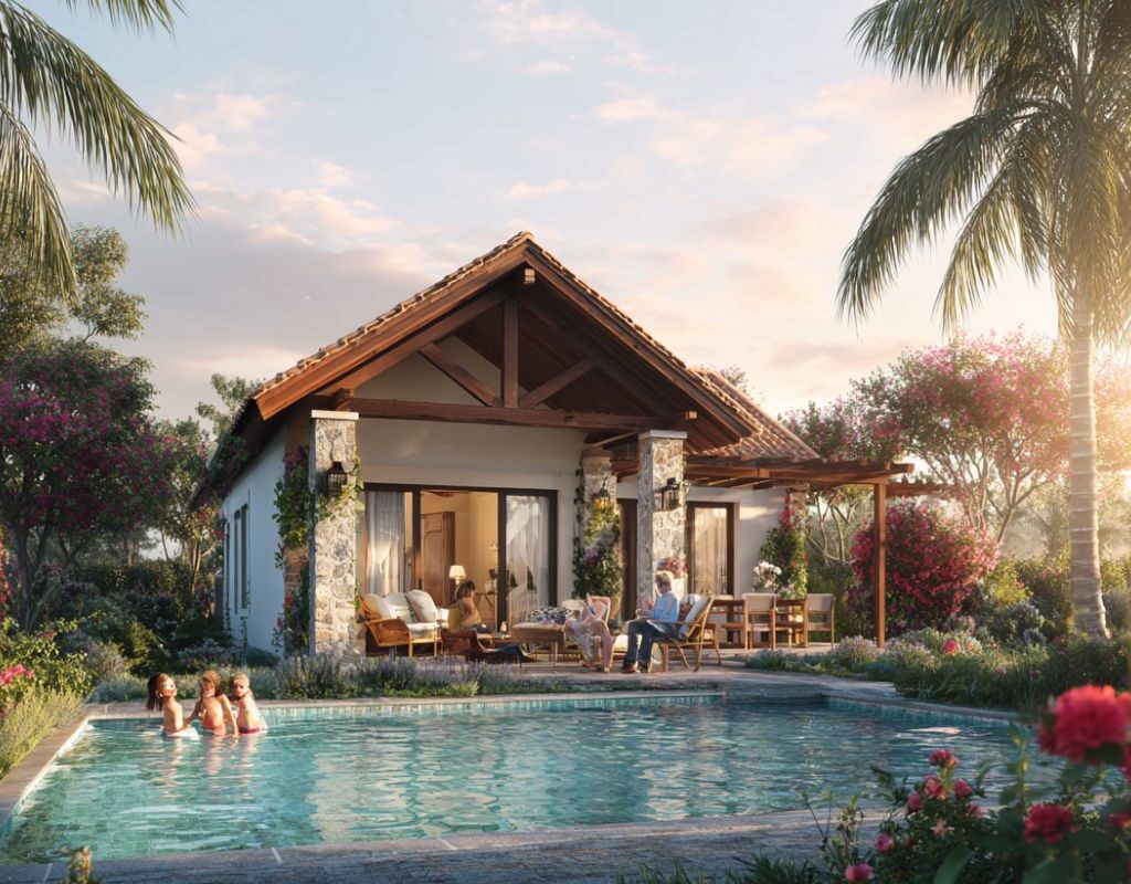 que faire à bali en famille villa avec piscine