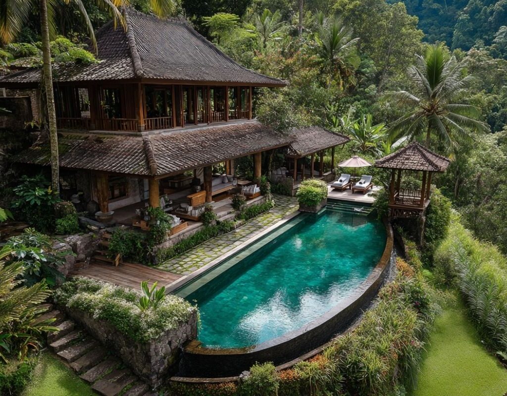 villa luxe bali jungle