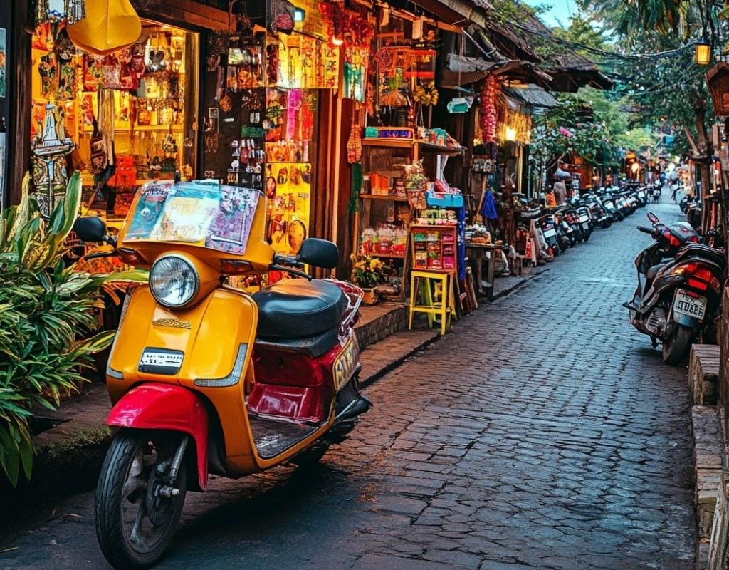 louer un scooter à bali