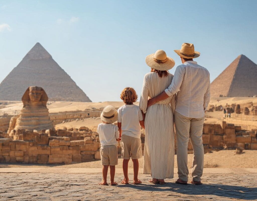 voyage en egypte avec des enfants