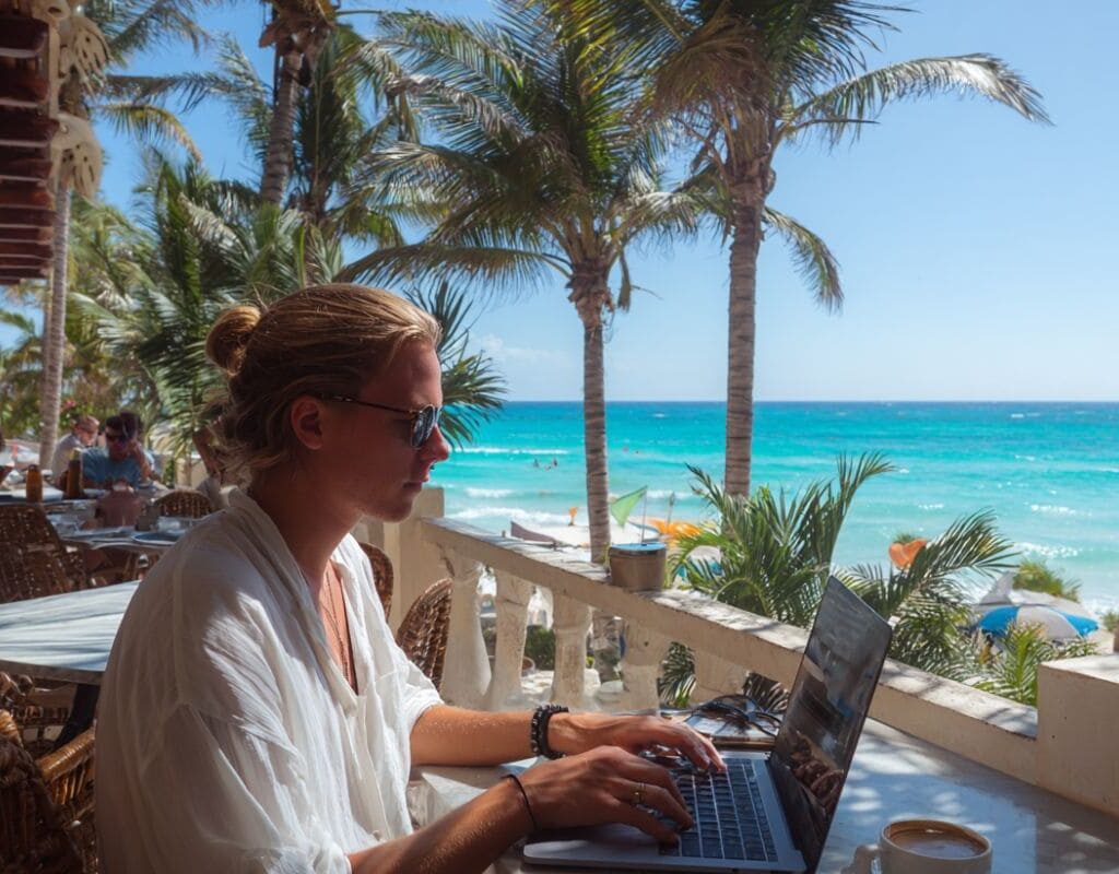 digital nomad à playa del carmen