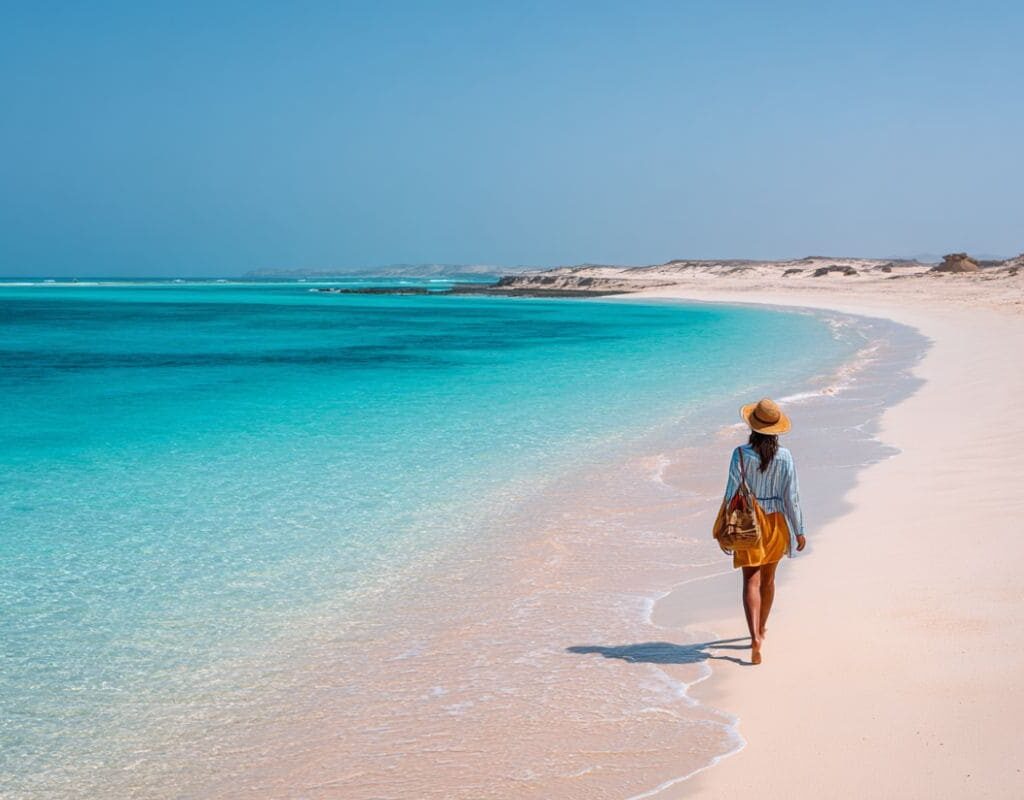 les plages du cap vert