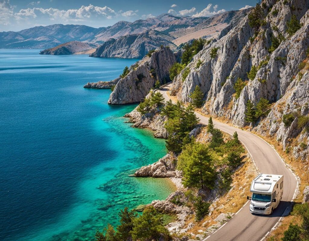 voyage en camping car en croatie