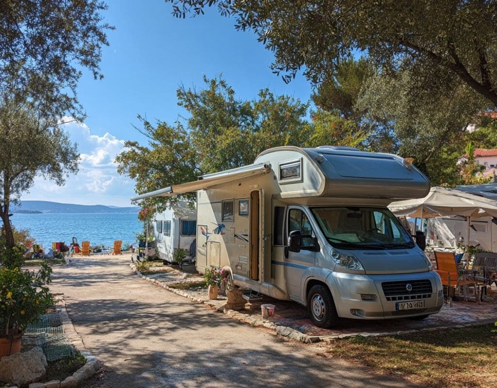 voyager en camping car en croatie