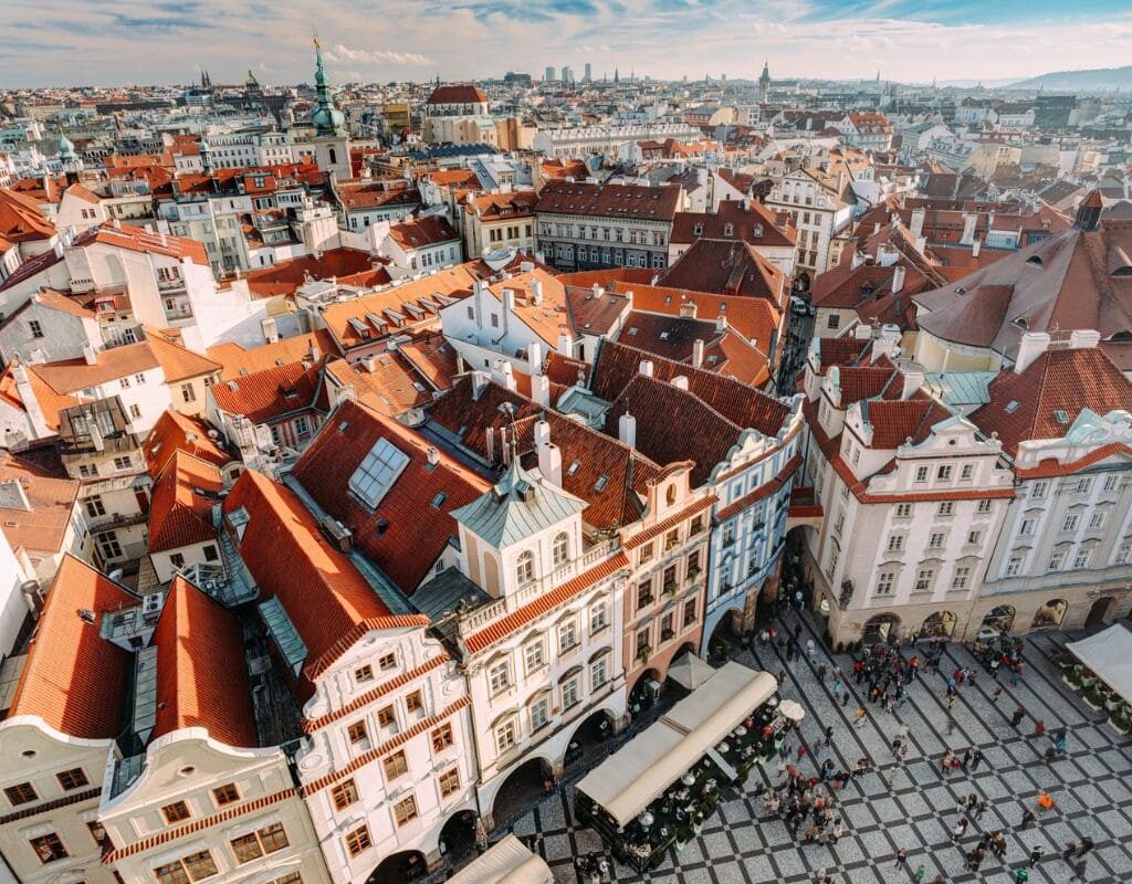 s'installer à prague