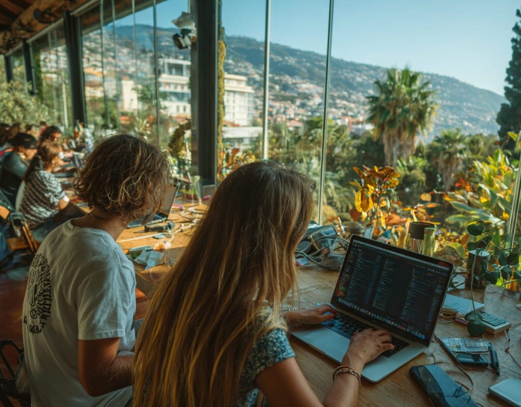 meilleur coworking madère