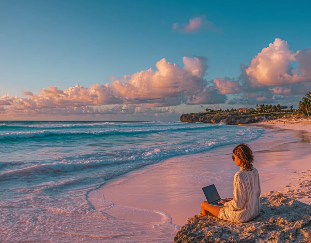digital nomad barbade