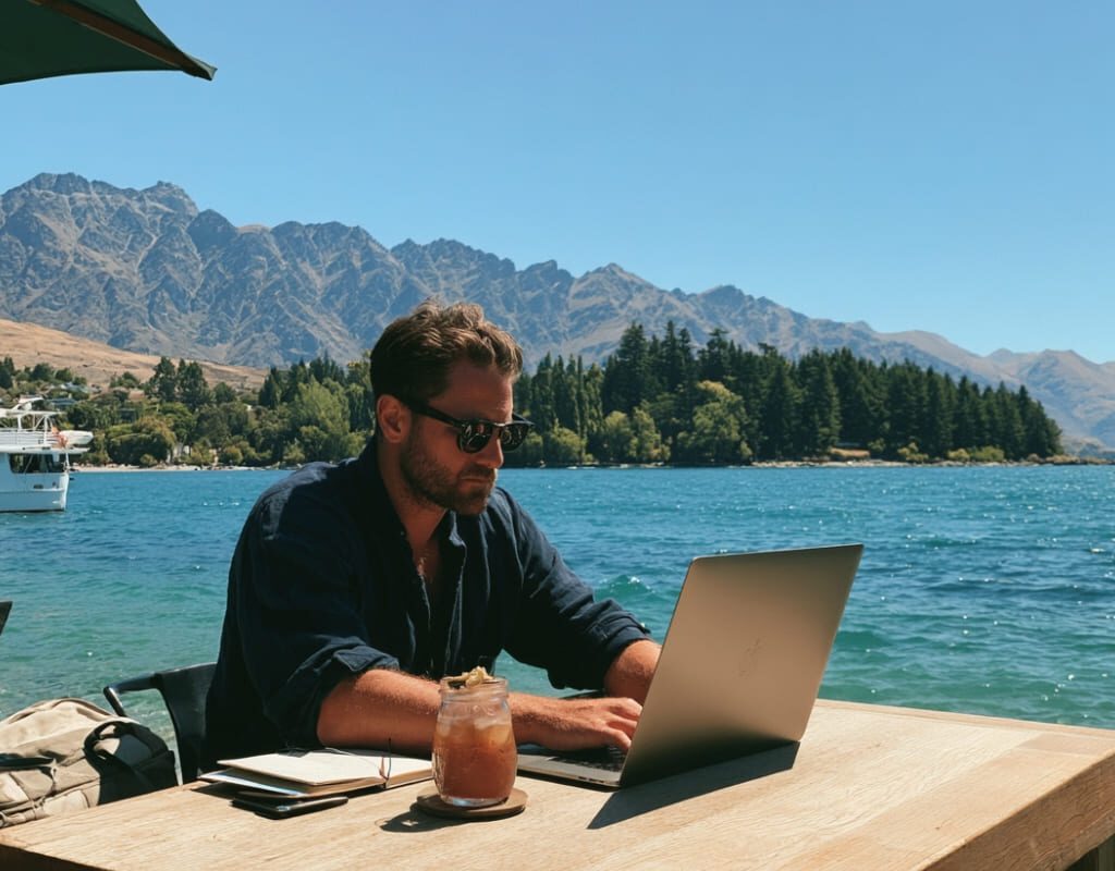 digital nomad à queenstown