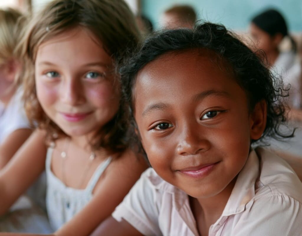 enfant nomade à l'école