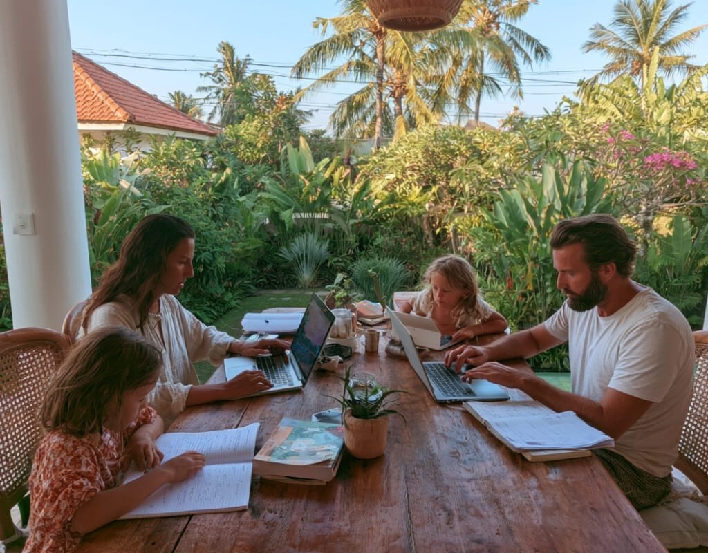 vivre en famille nomade