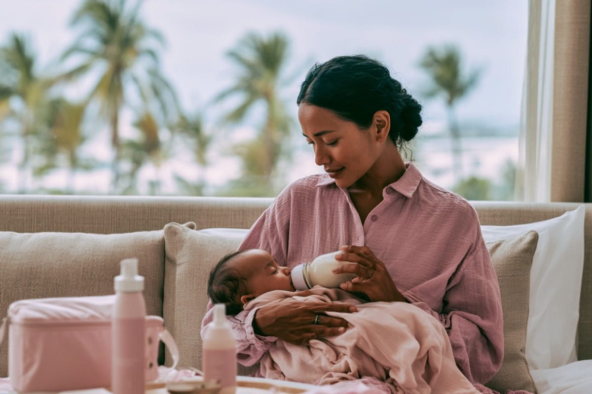 voyager avec bébé
