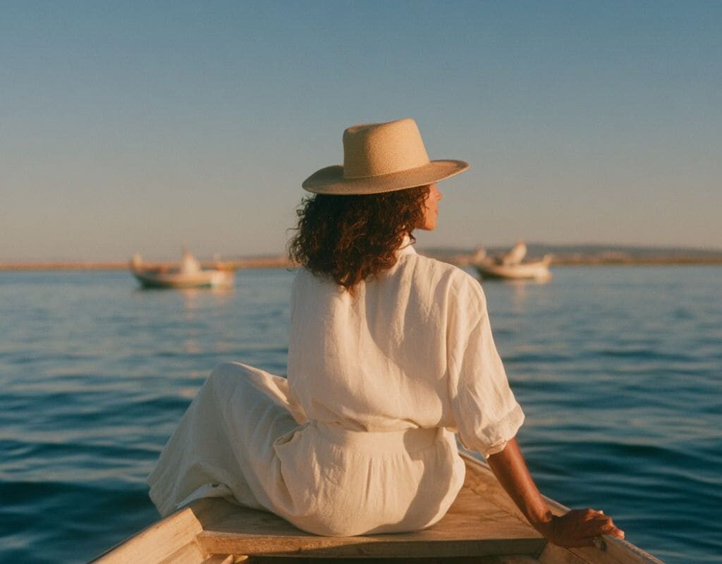 touriste en algarve